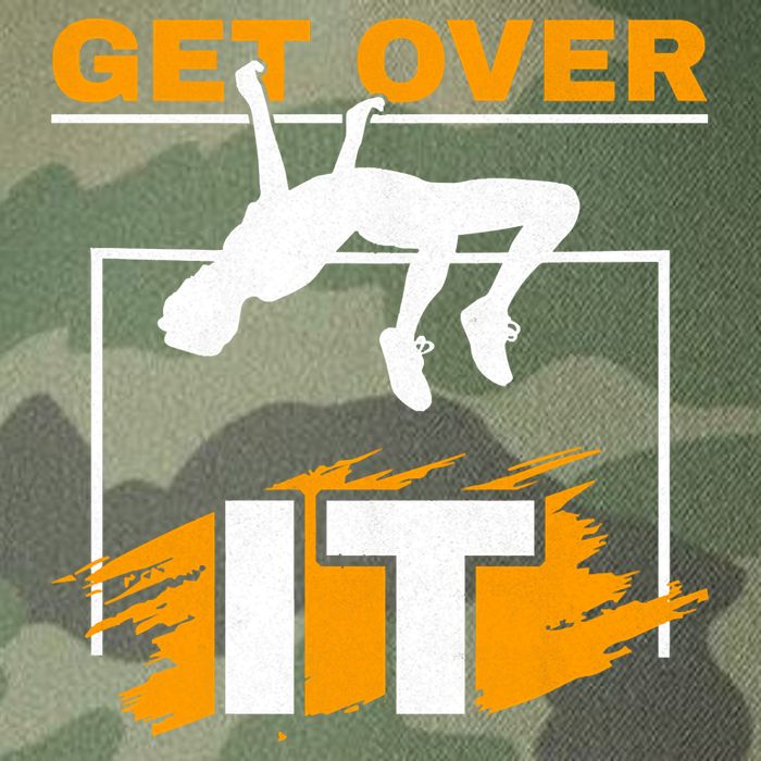 Get Over It High Jumpers Track And Field High Jump Legacy Tie Dye Trucker Hat