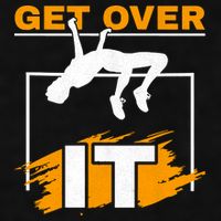 Get Over It High Jumpers Track And Field High Jump Ladies PosiCharge Tri-Blend Wicking Tank