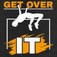 Get Over It High Jumpers Track And Field High Jump Cool Comfort Performance Bucket Hat