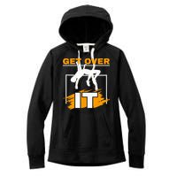 Get Over It High Jumpers Track And Field High Jump Women's Fleece Hoodie