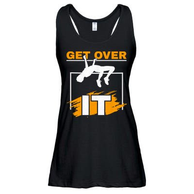 Get Over It High Jumpers Track And Field High Jump Ladies Essential Flowy Tank