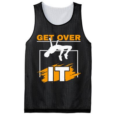 Get Over It High Jumpers Track And Field High Jump Mesh Reversible Basketball Jersey Tank