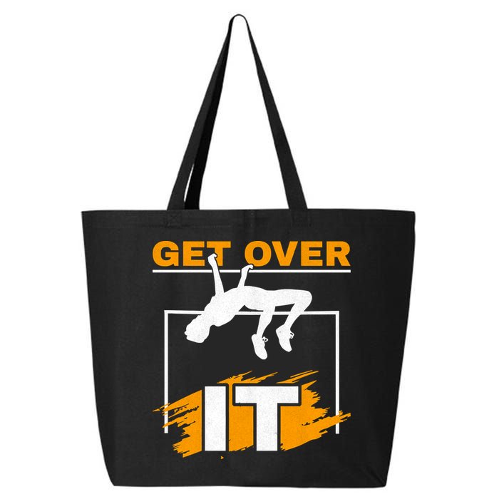 Get Over It High Jumpers Track And Field High Jump 25L Jumbo Tote