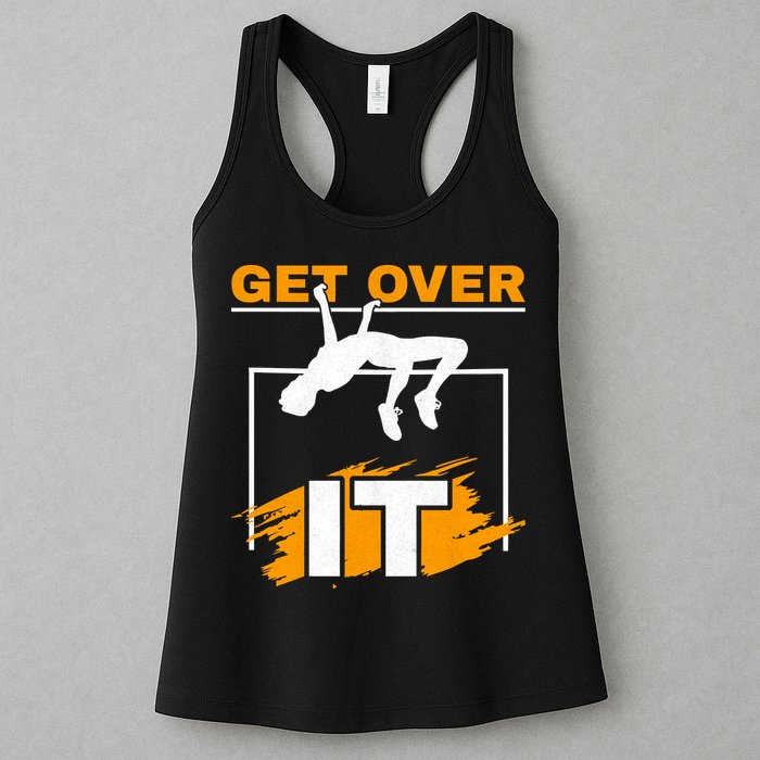 Get Over It High Jumpers Track And Field High Jump Womens Tank Top
