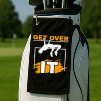 Get Over It High Jumpers Track And Field High Jump Golf Towel