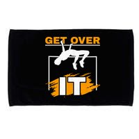 Get Over It High Jumpers Track And Field High Jump Microfiber Hand Towel