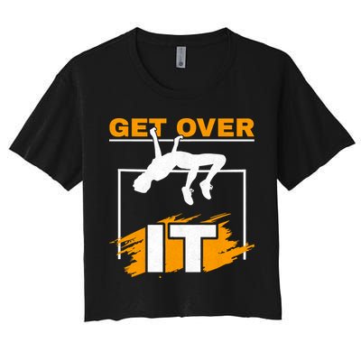 Get Over It High Jumpers Track And Field High Jump Crop Top