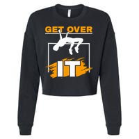 Get Over It High Jumpers Track And Field High Jump Cropped Pullover Crew