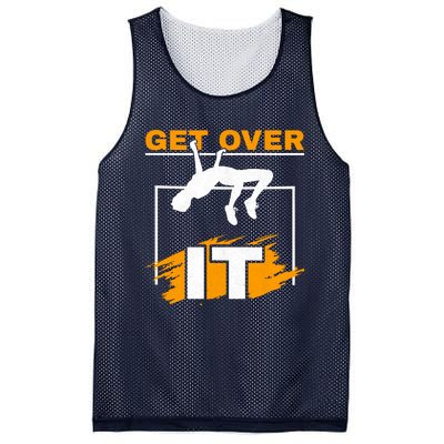 Get Over It High Jumpers Track And Field High Jump Mesh Reversible Basketball Jersey Tank