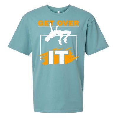 Get Over It High Jumpers Track And Field High Jump Sueded Cloud Jersey T-Shirt