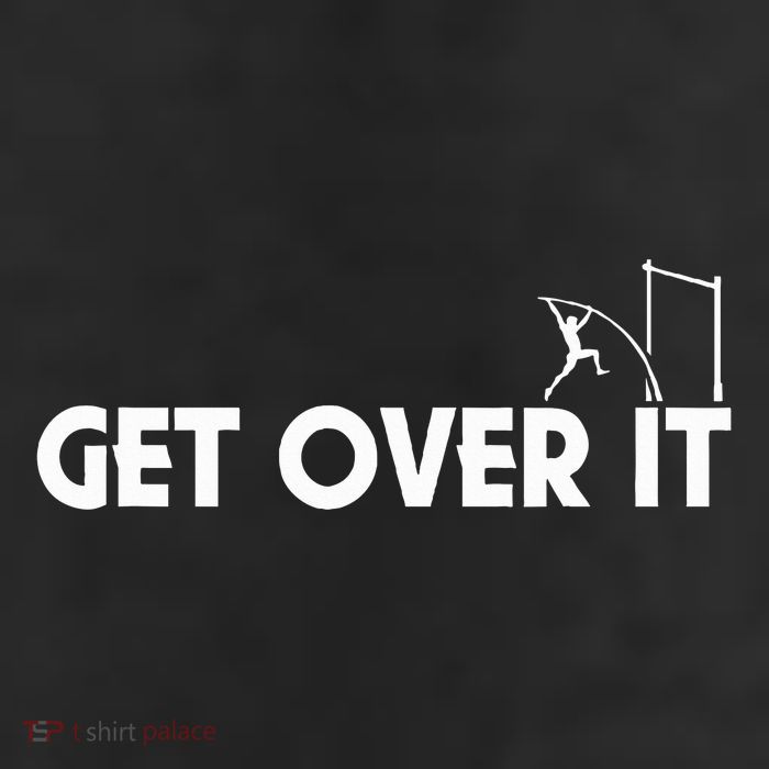 Get Over It Pole Vault 11oz C Handle Ceramic Mug