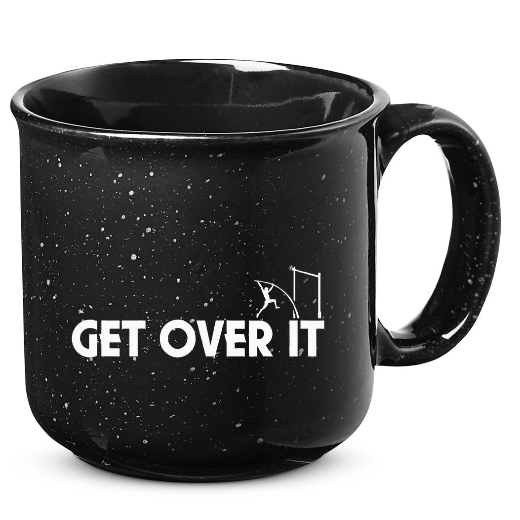 Get Over It Pole Vault 15oz Campfire Ceramic Mug