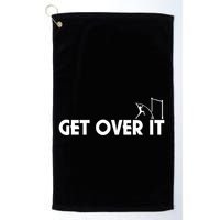 Get Over It Pole Vault Golf Towel