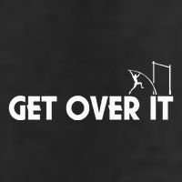 Get Over It Pole Vault Golf Towel