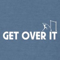Get Over It Pole Vault Garment-Dyed Sweatshirt