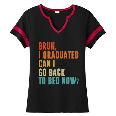 Graduate Outfit Idea Party Class Of 2025 Funny Graduation Ladies Halftime Notch Neck Tee