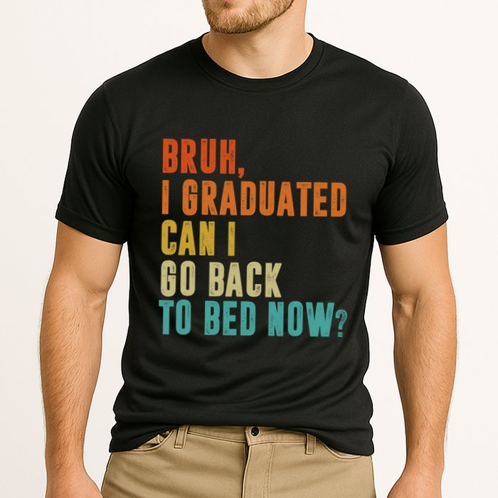 Graduate Outfit Idea Party Class Of 2025 Funny Graduation Cooling Performance Crew T-Shirt