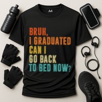 Graduate Outfit Idea Party Class Of 2025 Funny Graduation Cooling Performance Crew T-Shirt