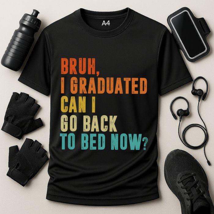 Graduate Outfit Idea Party Class Of 2025 Funny Graduation Cooling Performance Crew T-Shirt