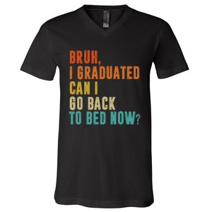 Graduate Outfit Idea Party Class Of 2025 Funny Graduation V-Neck T-Shirt