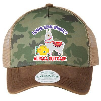 Going Somewhere Alpaca Suitcase Legacy Tie Dye Trucker Hat