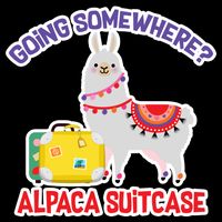 Going Somewhere Alpaca Suitcase Impact Tech Backpack