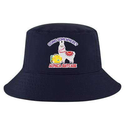 Going Somewhere Alpaca Suitcase Cool Comfort Performance Bucket Hat