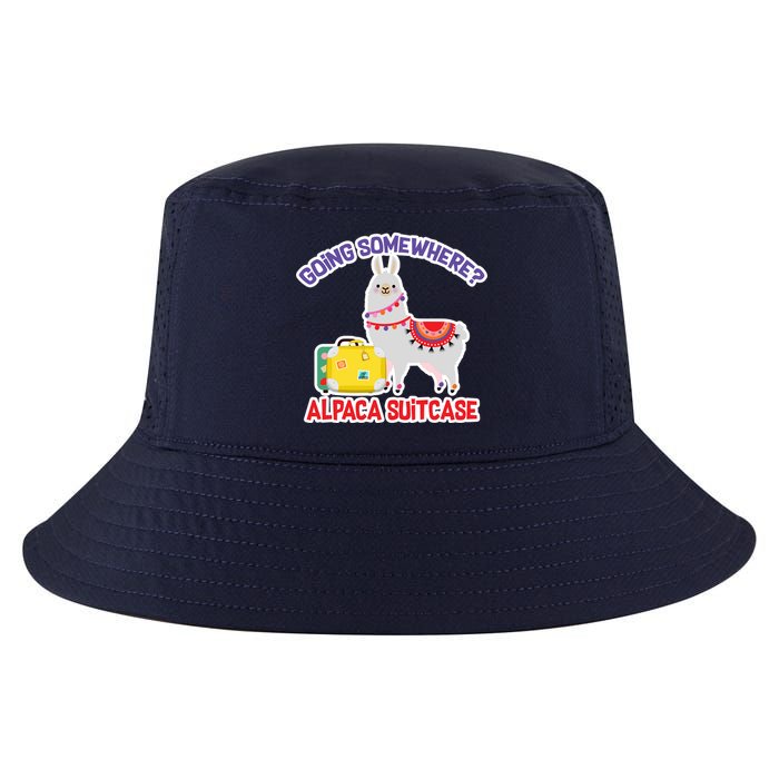 Going Somewhere Alpaca Suitcase Cool Comfort Performance Bucket Hat