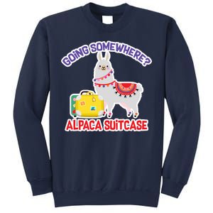 Going Somewhere Alpaca Suitcase Sweatshirt