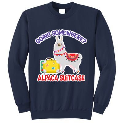 Going Somewhere Alpaca Suitcase Sweatshirt