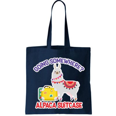 Going Somewhere Alpaca Suitcase Bag
