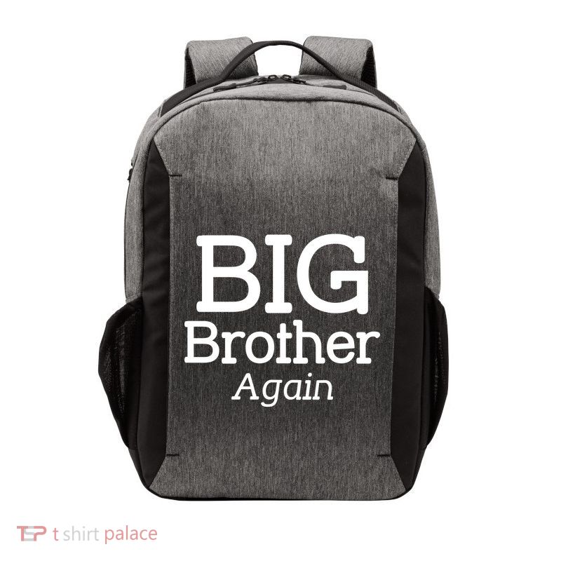 Going to be a Big Brother. Again! Vector Backpack