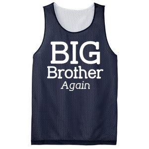 Going to be a Big Brother. Again! Mesh Reversible Basketball Jersey Tank