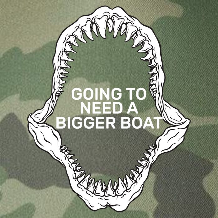 Going To Need A Bigger Boat Legacy Tie Dye Trucker Hat