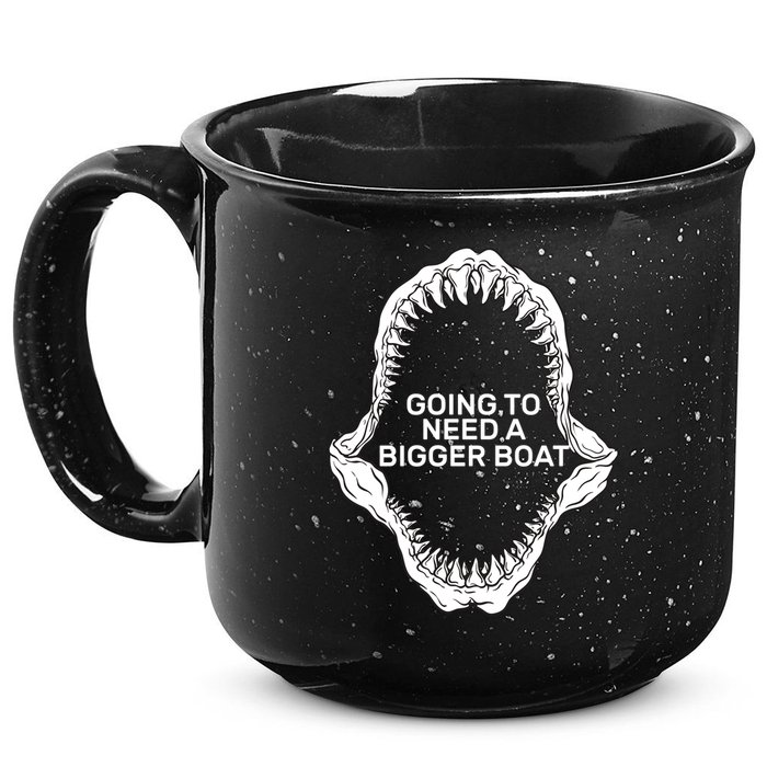 Going To Need A Bigger Boat 15oz Campfire Ceramic Mug