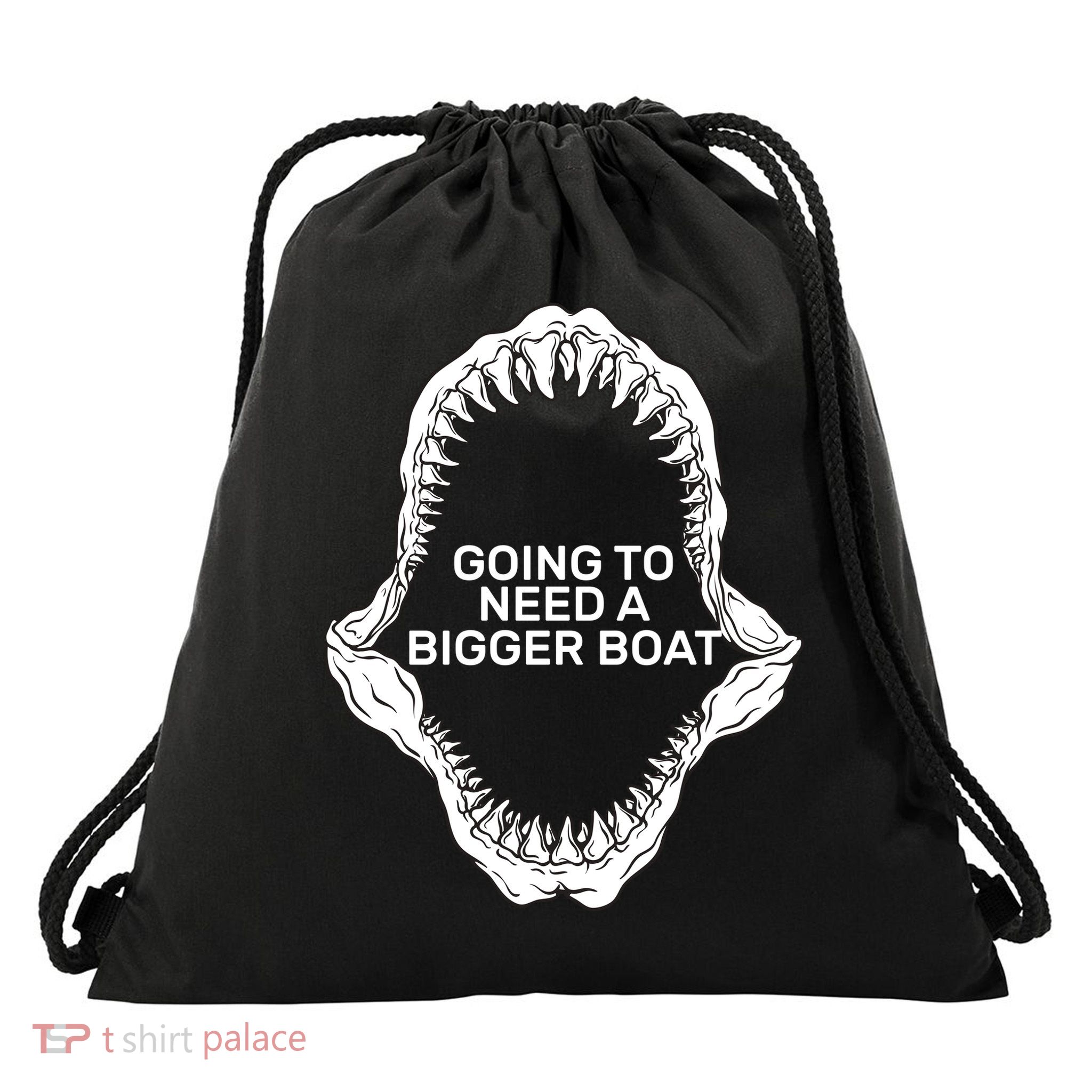 Going To Need A Bigger Boat Drawstring Bag