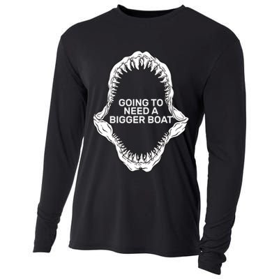 Going To Need A Bigger Boat Cooling Performance Long Sleeve Crew