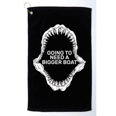 Going To Need A Bigger Boat Golf Towel
