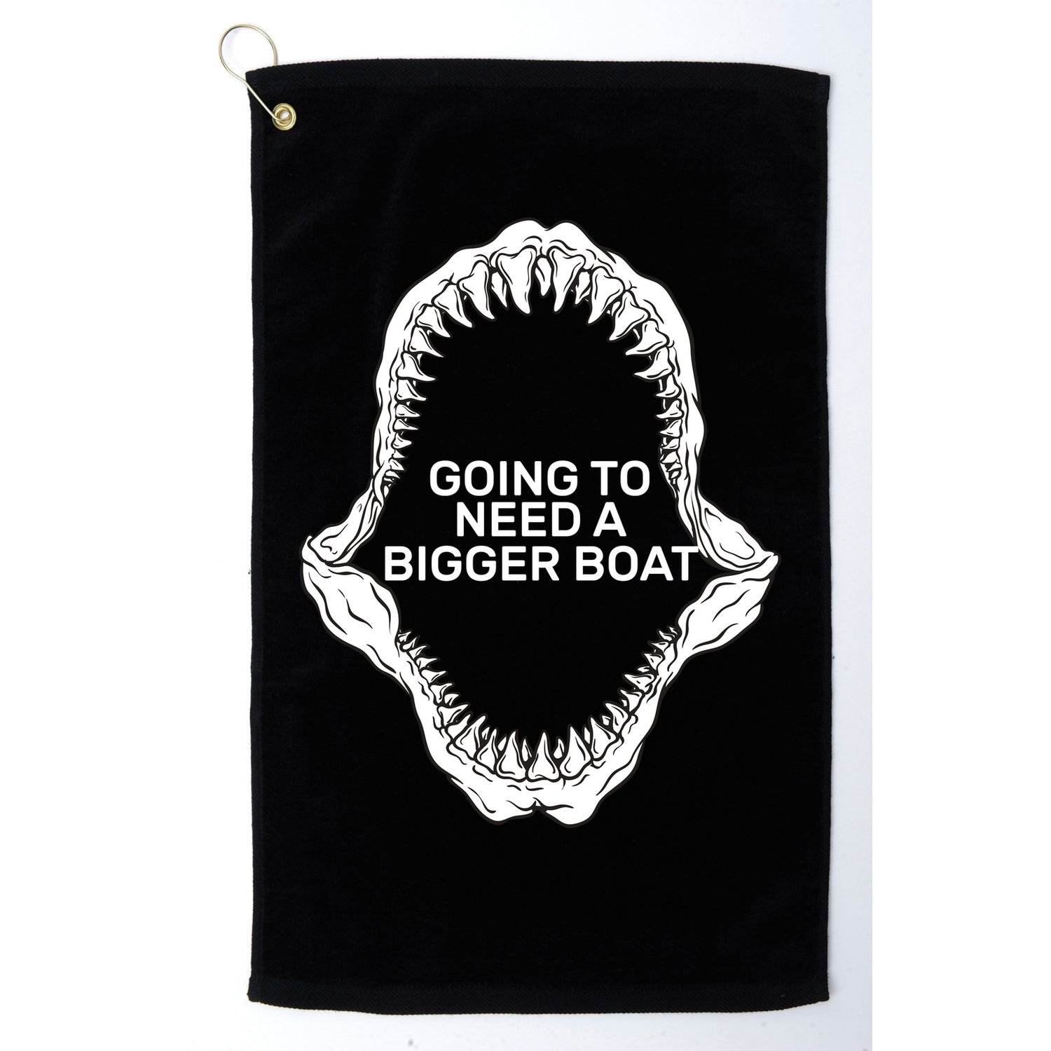 Going To Need A Bigger Boat Golf Towel