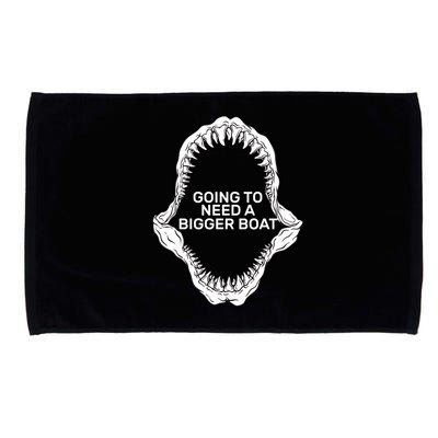 Going To Need A Bigger Boat Microfiber Hand Towel