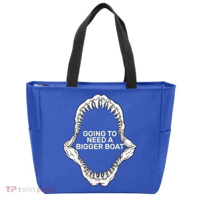 Going To Need A Bigger Boat Zip Tote Bag