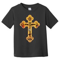 Greek Orthodox Jesus Christ Cross Icon Toddler T-Shirt