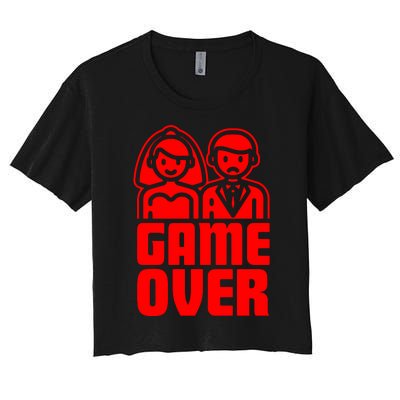 Game Over Jga Women's Crop Top Tee