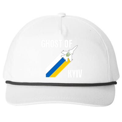 Ghost Of Kyiv Ukraine Fighter Pilot Legend Snapback Five-Panel Rope Hat