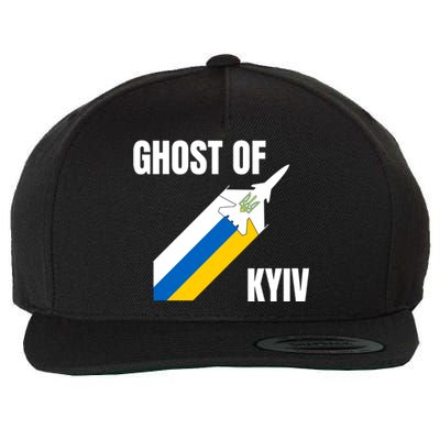 Ghost Of Kyiv Ukraine Fighter Pilot Legend Wool Snapback Cap