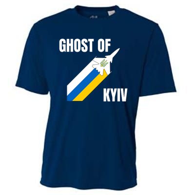 Ghost Of Kyiv Ukraine Fighter Pilot Legend Cooling Performance Crew T-Shirt