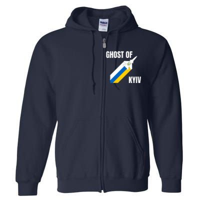 Ghost Of Kyiv Ukraine Fighter Pilot Legend Full Zip Hoodie