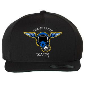 Ghost Of Kyiv Ukraine Fighter Pilot Mask Legend Wool Snapback Cap