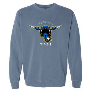 Ghost Of Kyiv Ukraine Fighter Pilot Mask Legend Garment-Dyed Sweatshirt