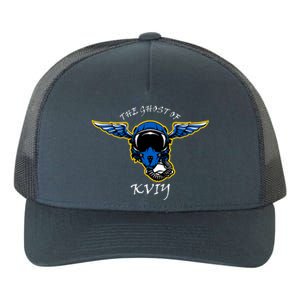 Ghost Of Kyiv Ukraine Fighter Pilot Mask Legend Yupoong Adult 5-Panel Trucker Hat